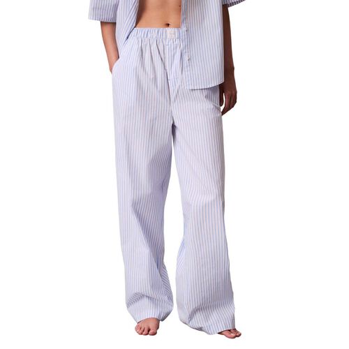 Calvin Klein Cotton Poplin Covered Wb Poplin Pant